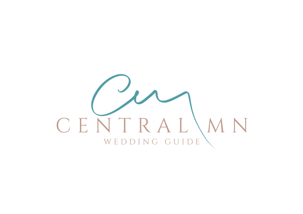 Stylish wedding guide logo design