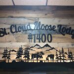 St. Cloud Moose Lodge sign decor