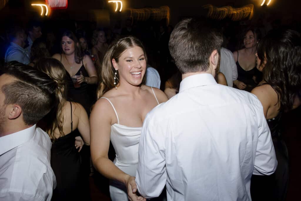 People dancing at a party. Alexandria Wedding DJs, Brainerd Wedding DJs