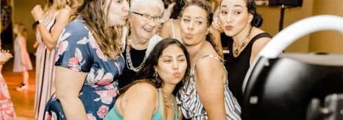 Music On Demand DJs and Photo Booth, Group of women posing together. Minneapolis DJs, Alexandria DJS, Saint Cloud DJ, Brainerd DJs, Willmar DJs, Mankato DJs