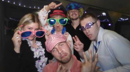 Group of people at a party.